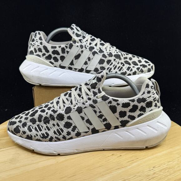 Adidas Shoes - adidas Swift Run 22 Womens Running Shoes Cheetah Print GZ4976 Size 9.5